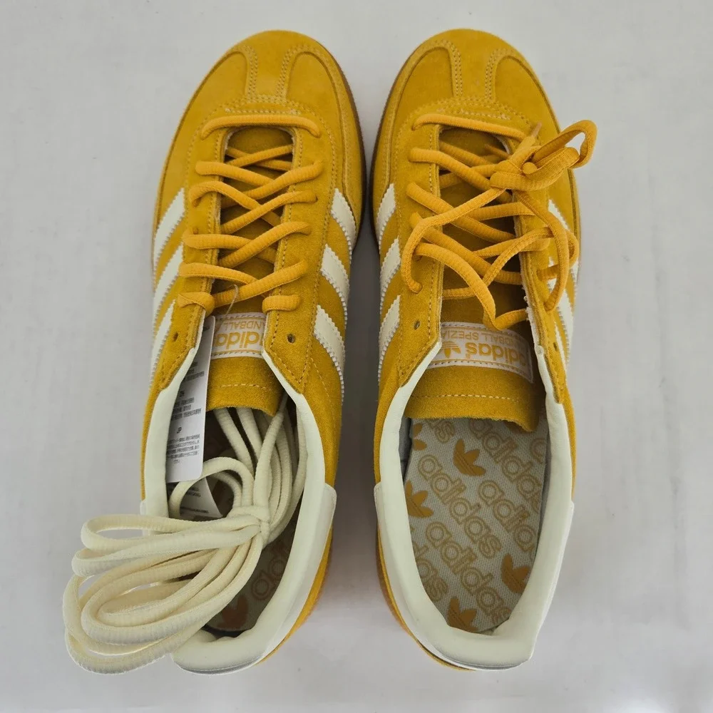 Adidas Handball Spezial Yellow White IF7088 Mens 11.5 Sneakers New